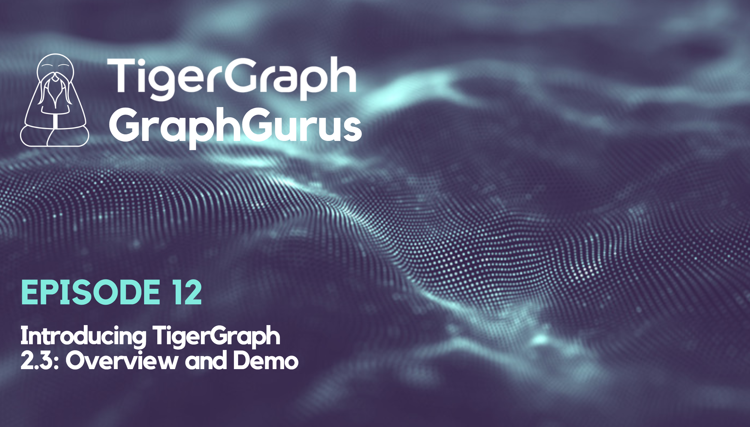 GRAPH GURUS EPISODE 12 - INTRODUCING TIGERGRAPH 2.3: OVERVIEW AND DEMO
